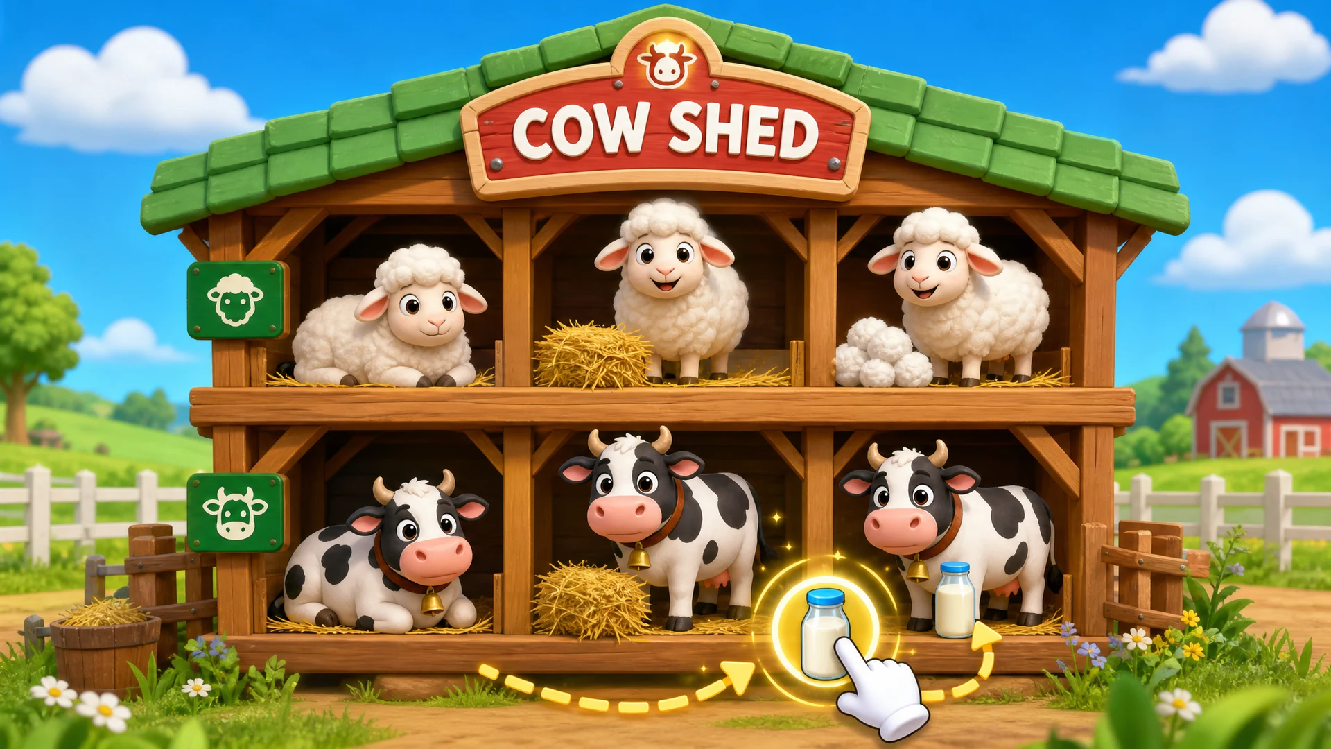 Solitaire Farm: TriPeaks Game screenshot